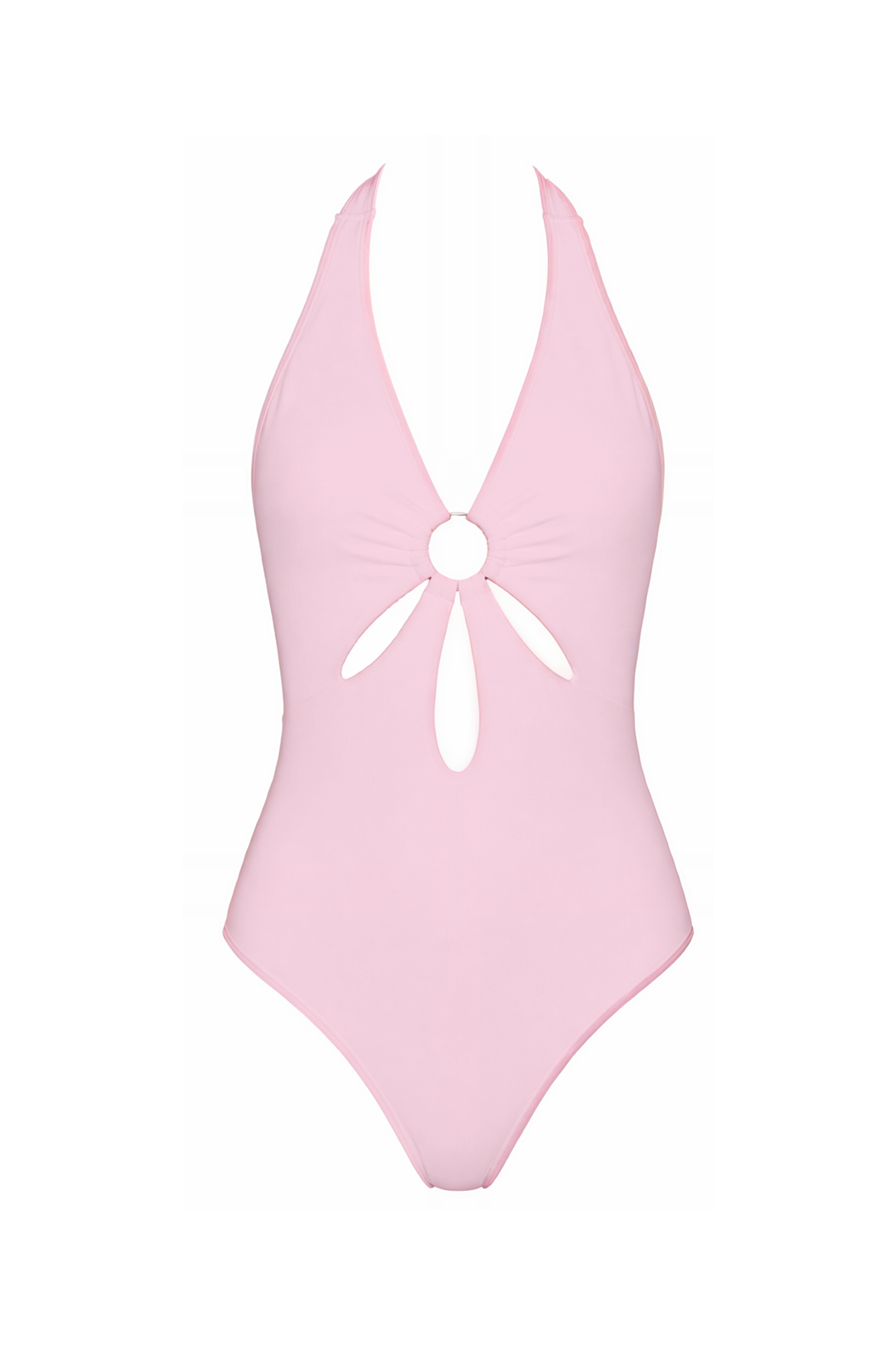 Halter Keyhole One-Piece Swimsuit | SWOP009