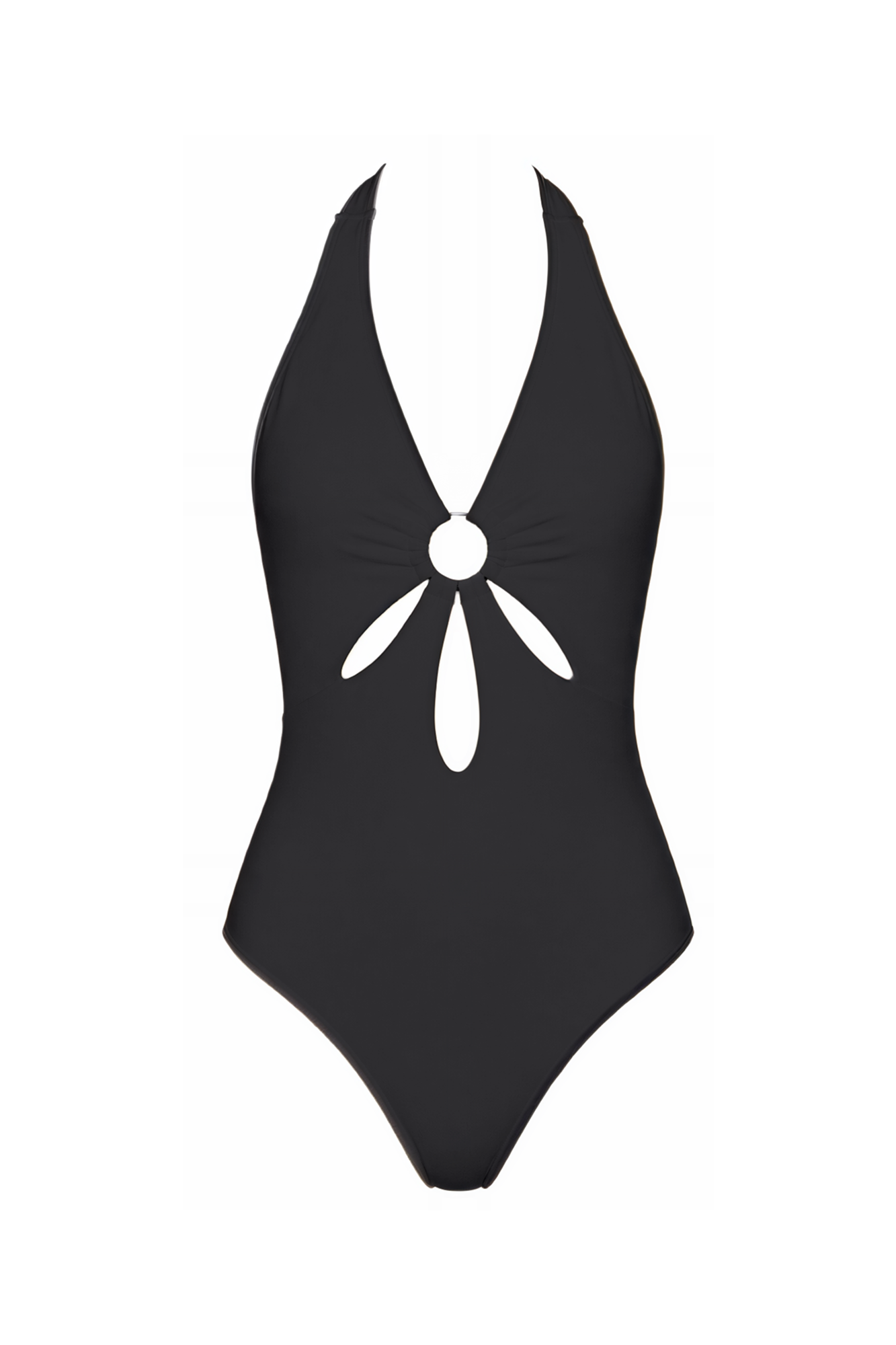Halter Keyhole One-Piece Swimsuit | SWOP009