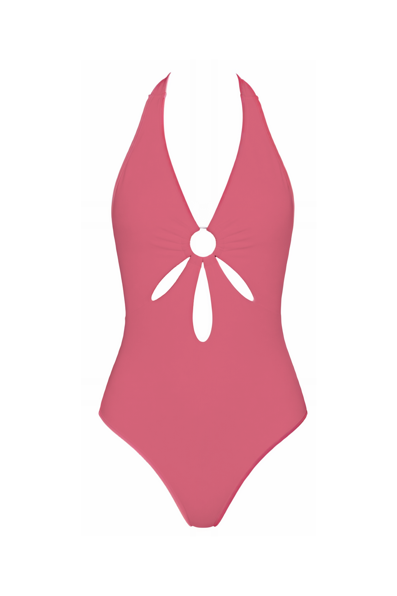 Halter Keyhole One-Piece Swimsuit | SWOP009