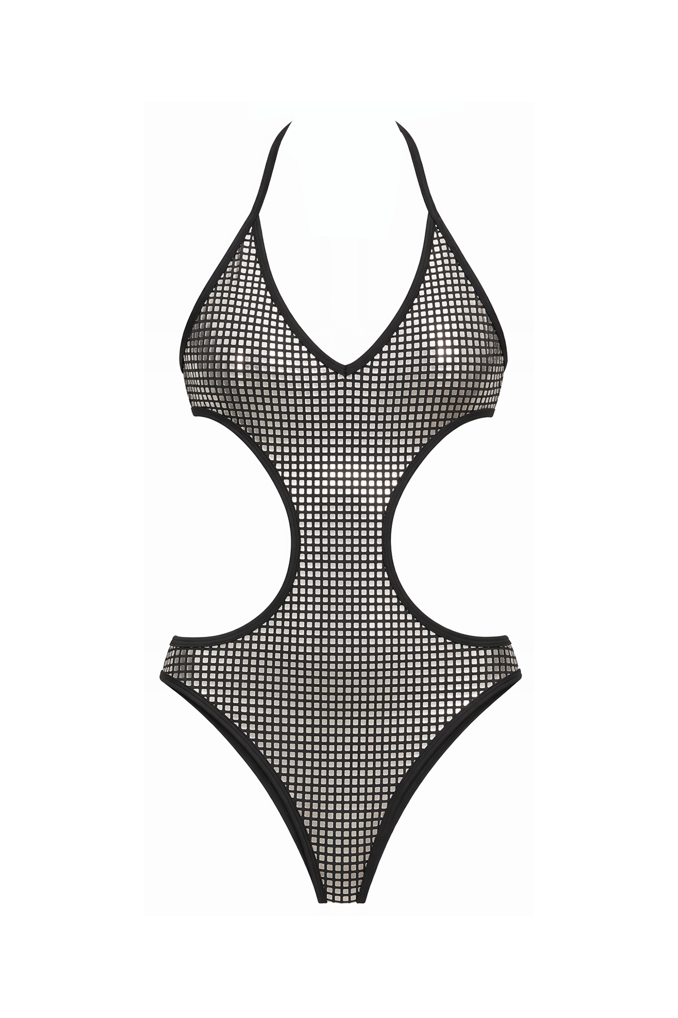 Halter Side-Cutout Monokini | SWOP011