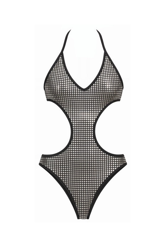 Halter Side-Cutout Monokini | SWOP011