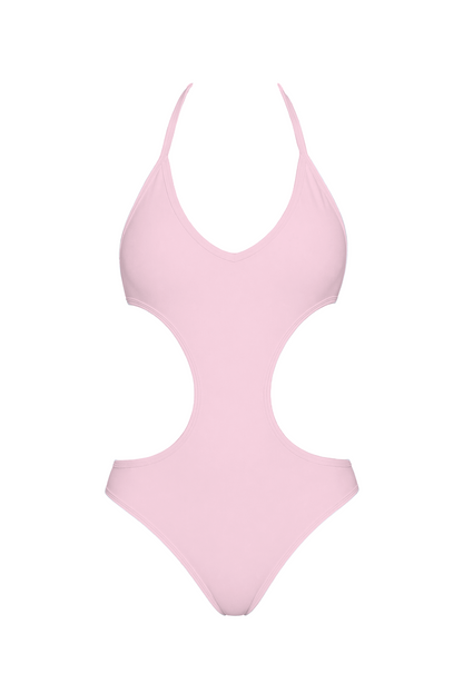 Halter Side-Cutout Monokini | SWOP011