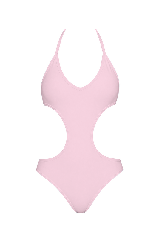 Halter Side-Cutout Monokini | SWOP011