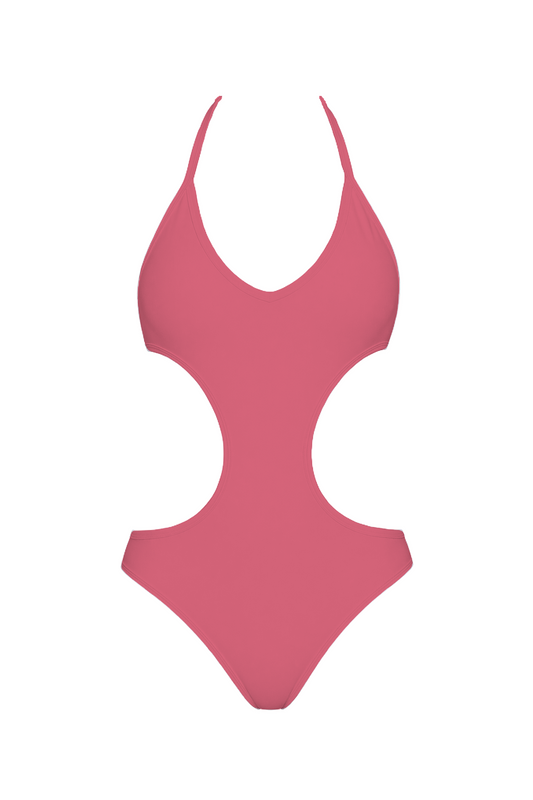 Halter Side-Cutout Monokini | SWOP011