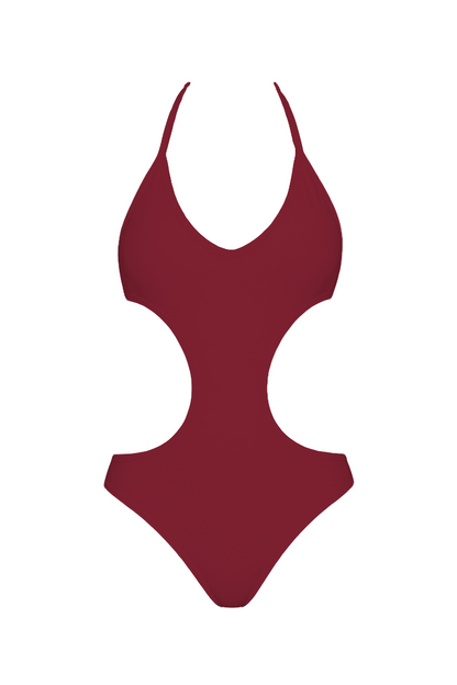 Halter Side-Cutout Monokini | SWOP011