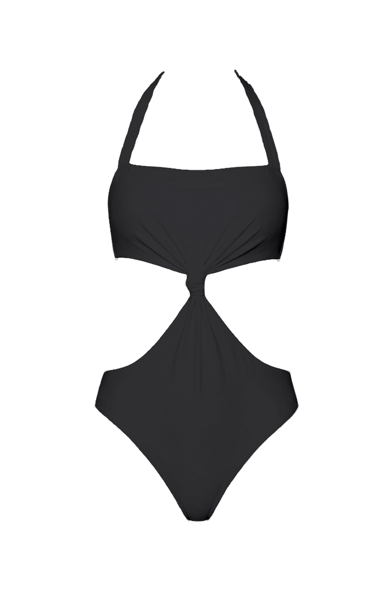 Halter Knot Cutout One-Piece | SWOP012