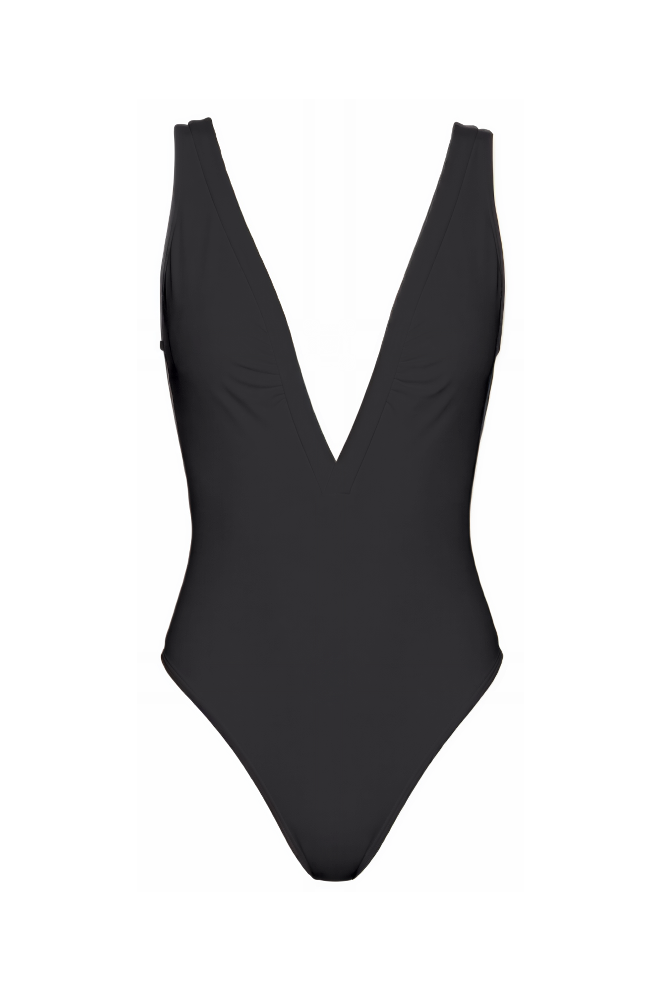 Deep V-Neck Low Back One-Piece | SWOP025
