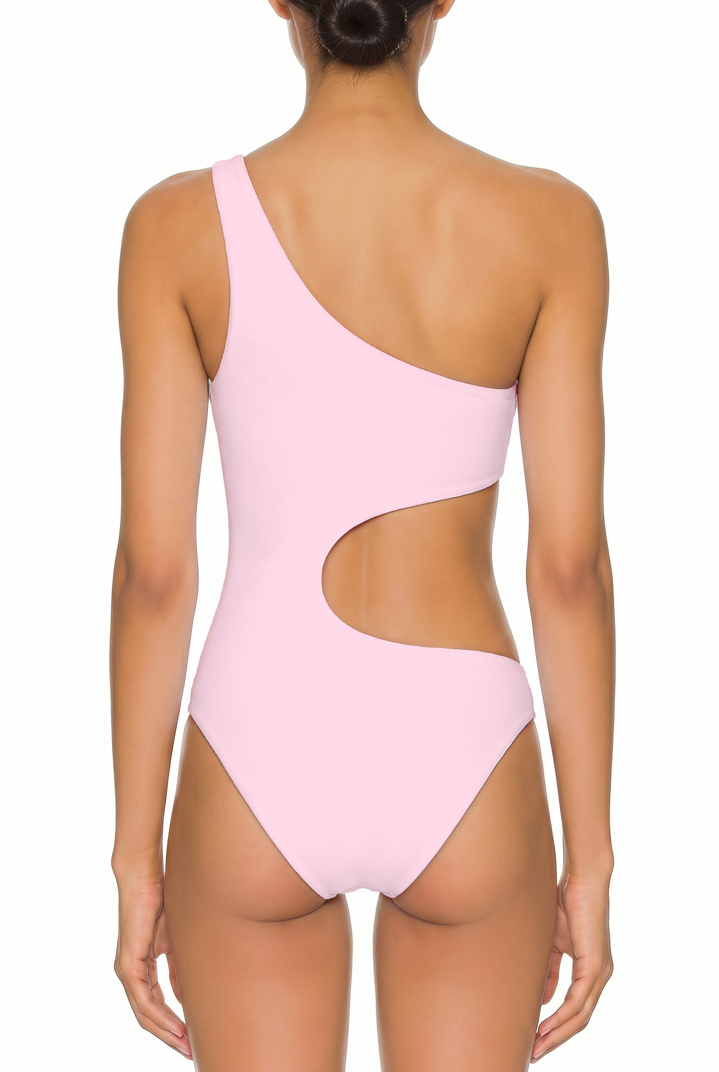 One-Shoulder Cutout Monokini | SWOP028
