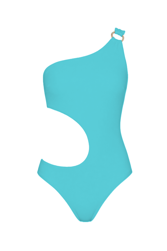 One-Shoulder Cutout Monokini | SWOP028