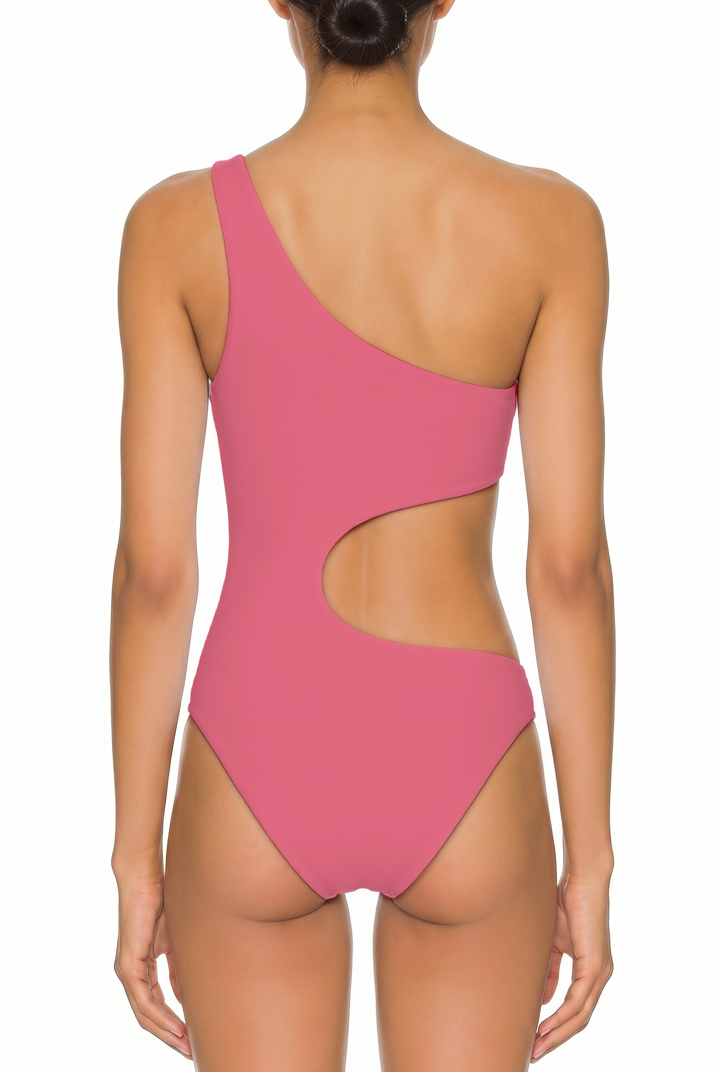 One-Shoulder Cutout Monokini | SWOP028
