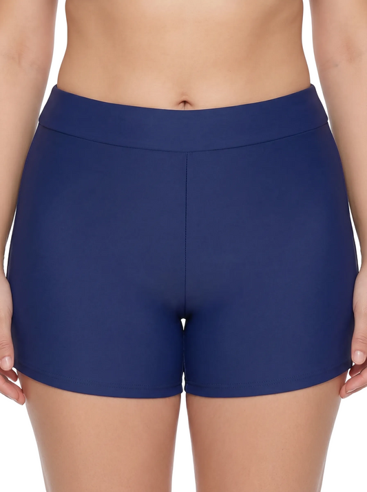 High Waisted Swim Shorts | SWPL501