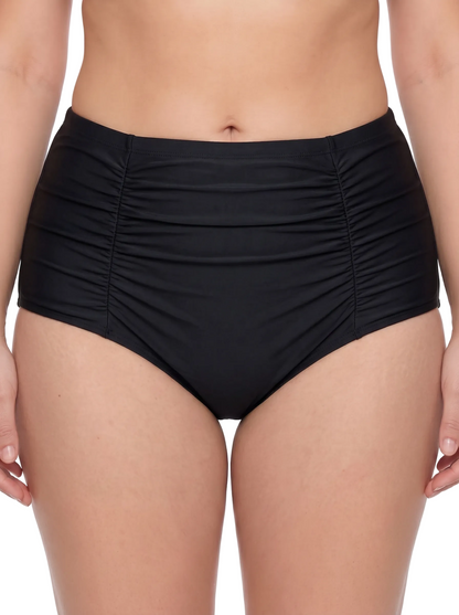 High Waisted Side Ruched Tankini Bottoms | SWPL505