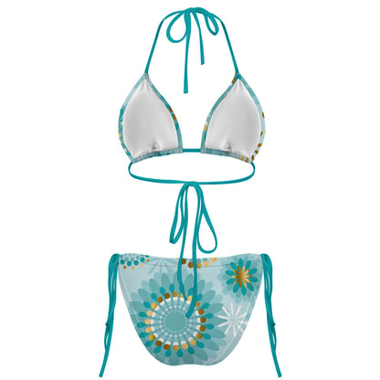 Triangle String Micro Bikini Set, product view 5