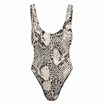 Scoop-Neck Wide-Strap One-Piece Swimsuit, product view 4