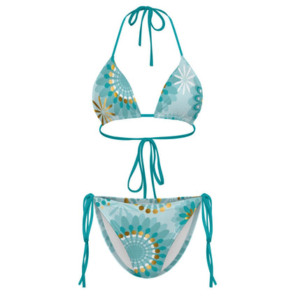 Triangle String Micro Bikini Set, product view 4