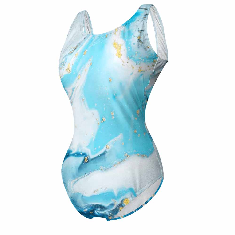 Scoop-Neck Low-Back One-Piece Swimsuit, product view 5
