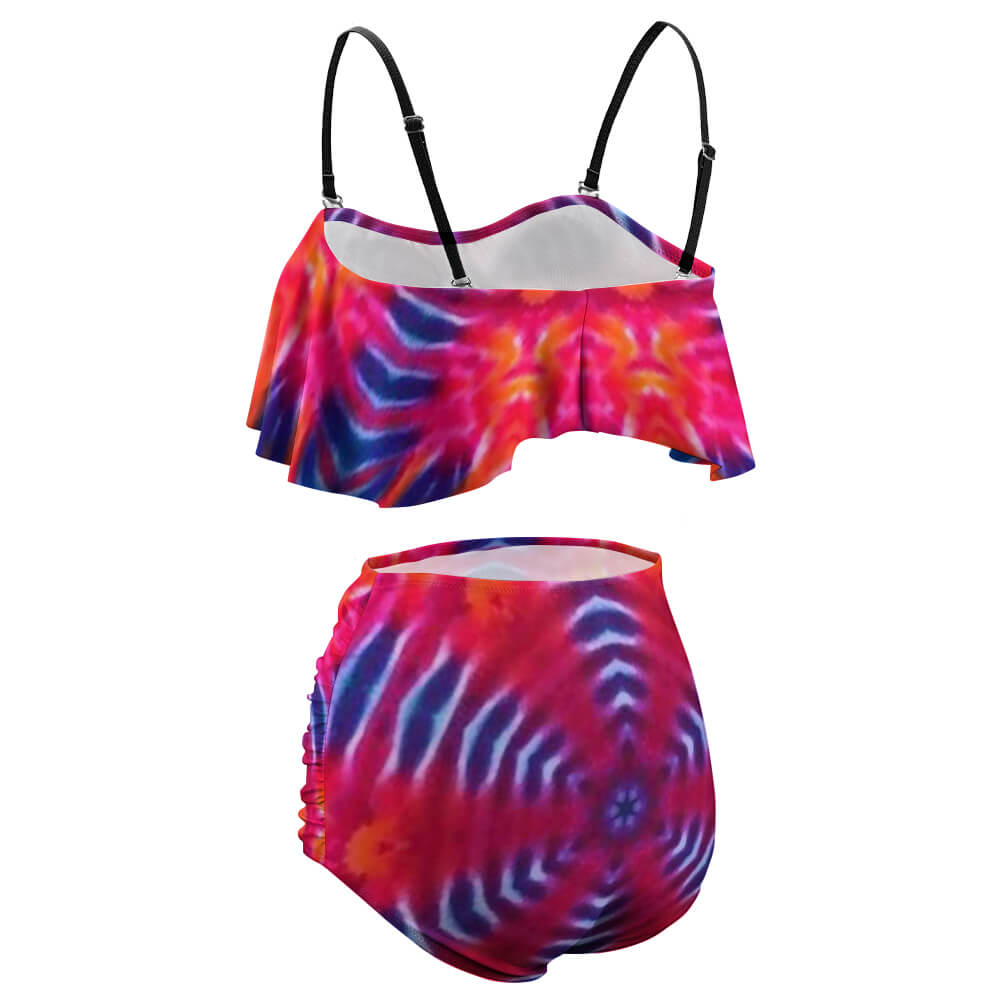 Flounce Cami High-Waisted Bikini Set, product view 4