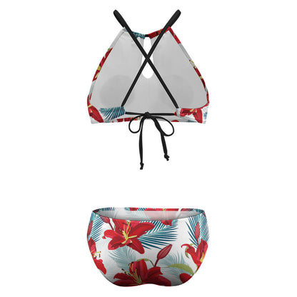 Halter High-Waisted Bikini Set, product view 9
