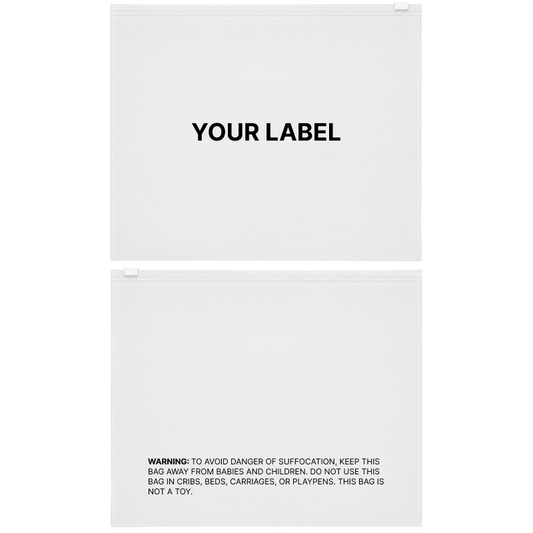Frosted Zipper Bag